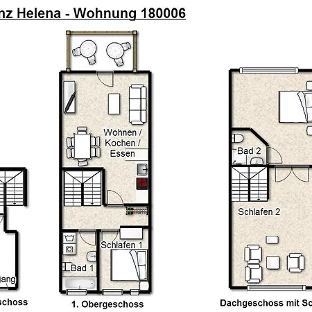 Residenz Helena 6 Apartment Wangerooge